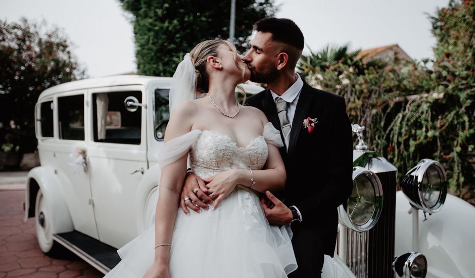 La boda de Marc marginet Domínguez  y Beatriz bejar roman en Palau De Plegamans, Barcelona