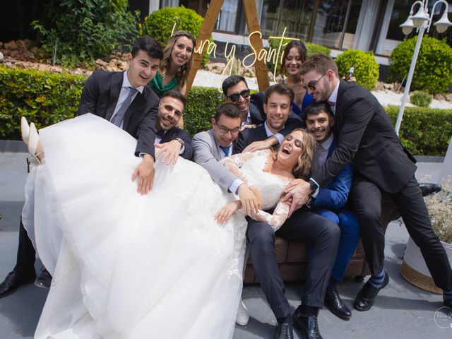 La boda de Santi y Laura en Onil, Alicante 37