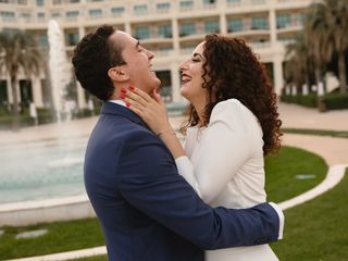 La boda de Aouicha y Yanis
