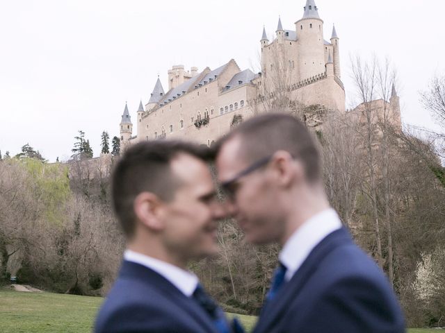 La boda de David y Iván en Segovia, Segovia 1