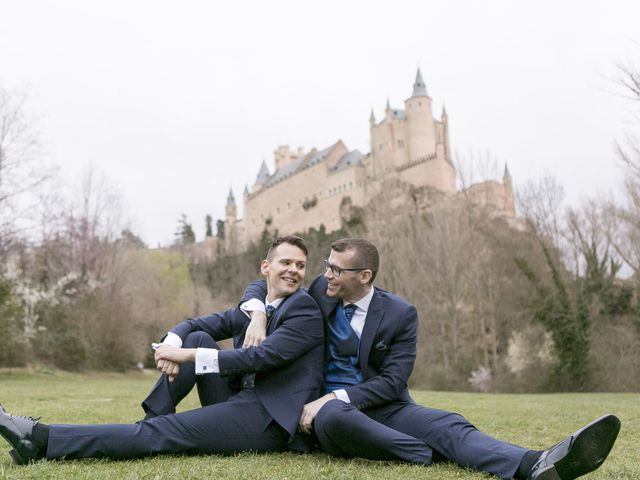 La boda de David y Iván en Segovia, Segovia 30
