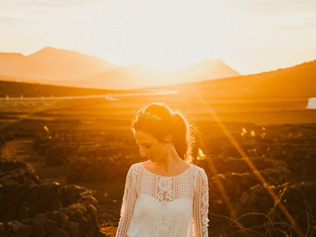 La boda de César y Elena en Los Rodeos (Isla De Lanzarote), Las Palmas 67