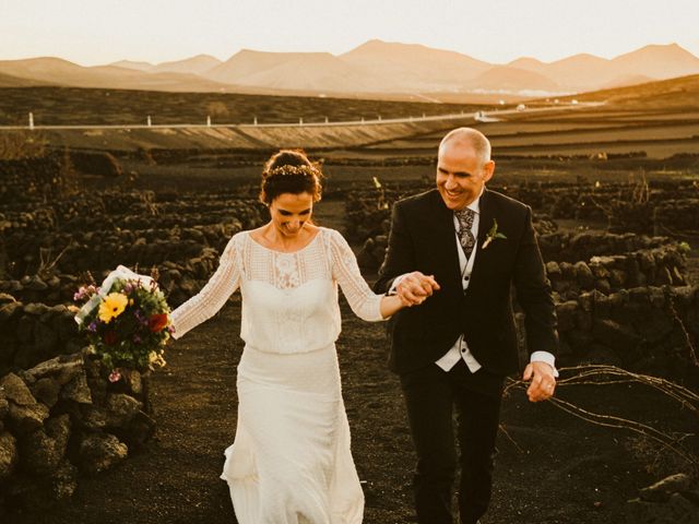 La boda de César y Elena en Los Rodeos (Isla De Lanzarote), Las Palmas 72