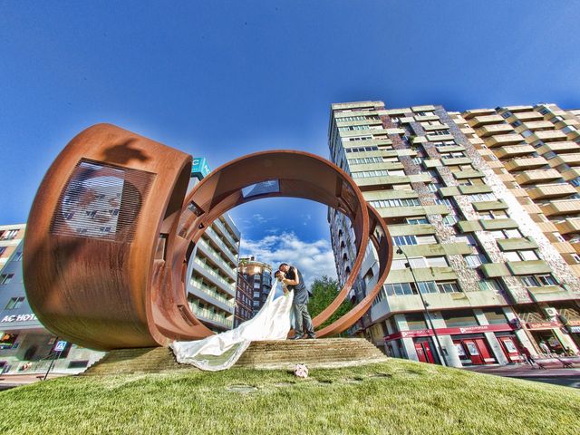 La boda de Erik y Carol en San Andres De Montejos, León 1