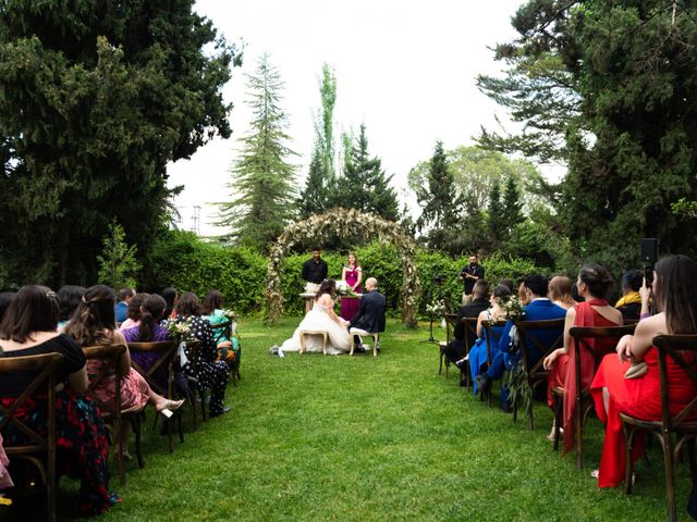 La boda de Jaime y Laura en San Agustin De Guadalix, Madrid 1