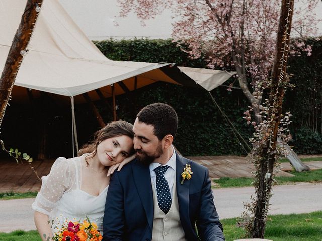 La boda de Adrián y Clara en El Olivar, Madrid 9