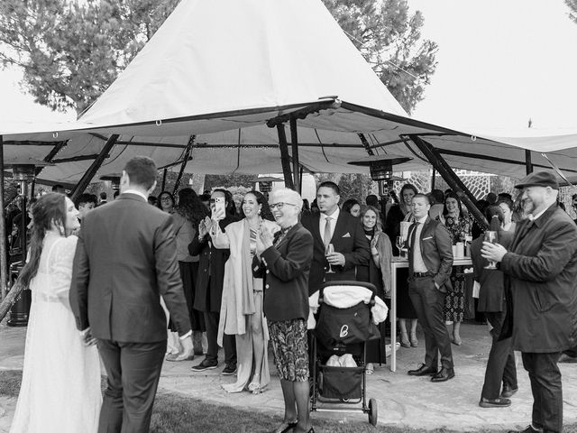La boda de Adrián y Clara en El Olivar, Madrid 14