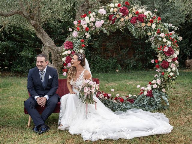 La boda de David y Flor en Sant Jaume Dels Domenys, Tarragona 1
