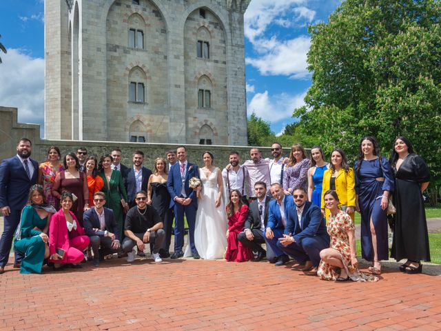 La boda de Alazne y Asier en Arteaga, Vizcaya 27