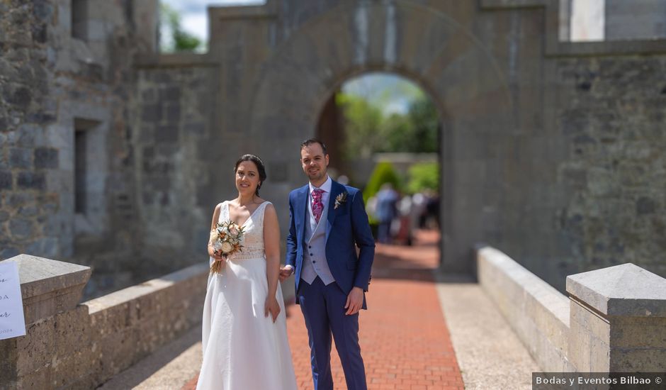 La boda de Alazne y Asier en Arteaga, Vizcaya