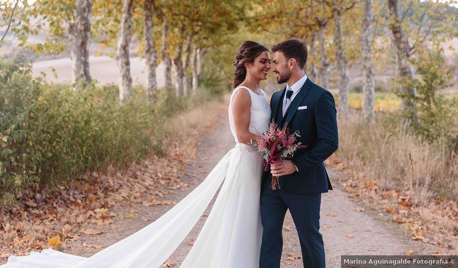 La boda de Iker y Andrea en Otazu, Navarra