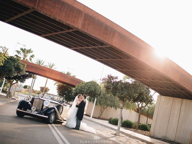 La boda de Romain y María en Retamar, Almería 22