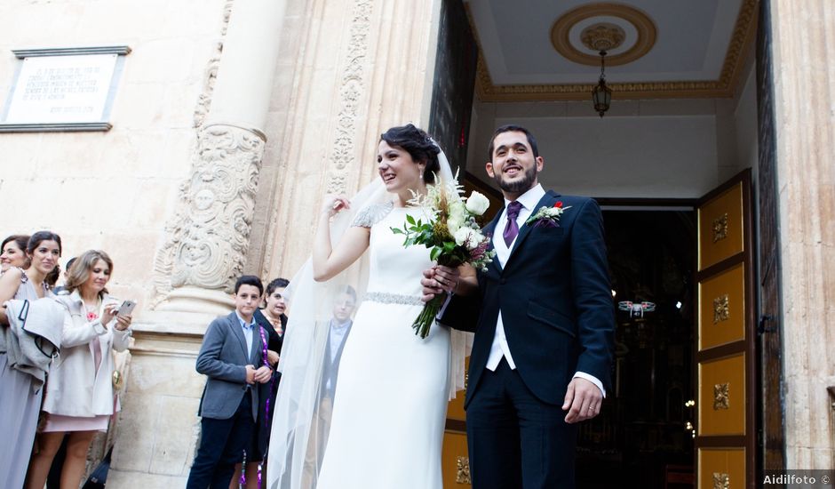 La boda de Paloma y David en Aspe, Alicante