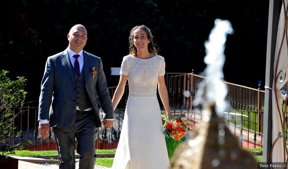 La boda de Enrique y Maria en Santa Cristina D'aro, Girona