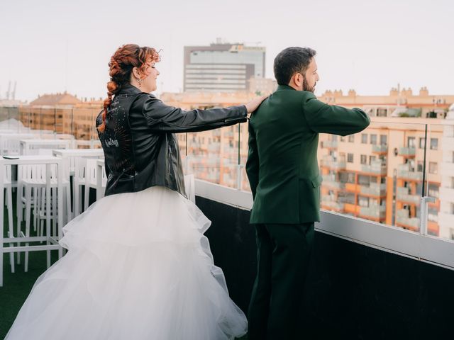 La boda de Pablo y Paula en Riba-roja De Túria, Valencia 34