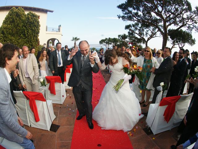 La boda de Eloy y Vanesa en Sant Vicenç De Montalt, Barcelona 16