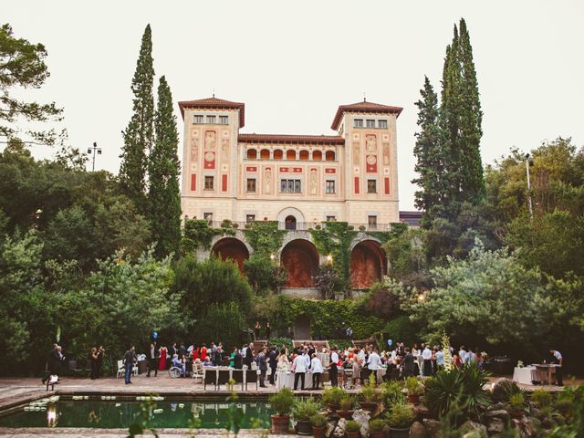 La boda de Vicente y Anna en Argentona, Barcelona 1