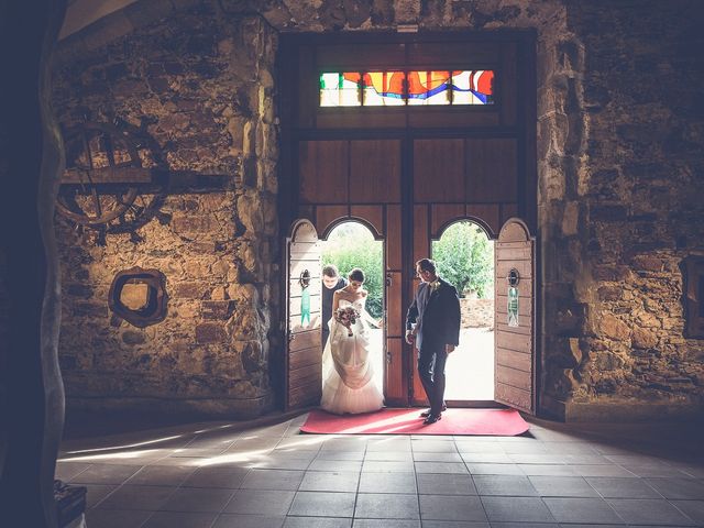 La boda de Albert y Celine en La Garriga, Barcelona 2