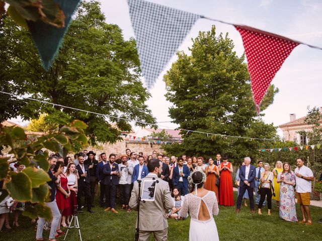 La boda de David y Idoya en Hoyuelos, Segovia 81