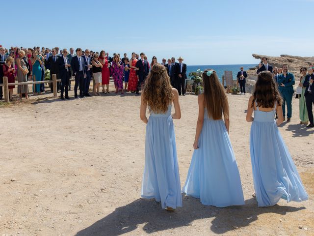 La boda de Fernando y Elisabet en Los Escullos, Almería 17