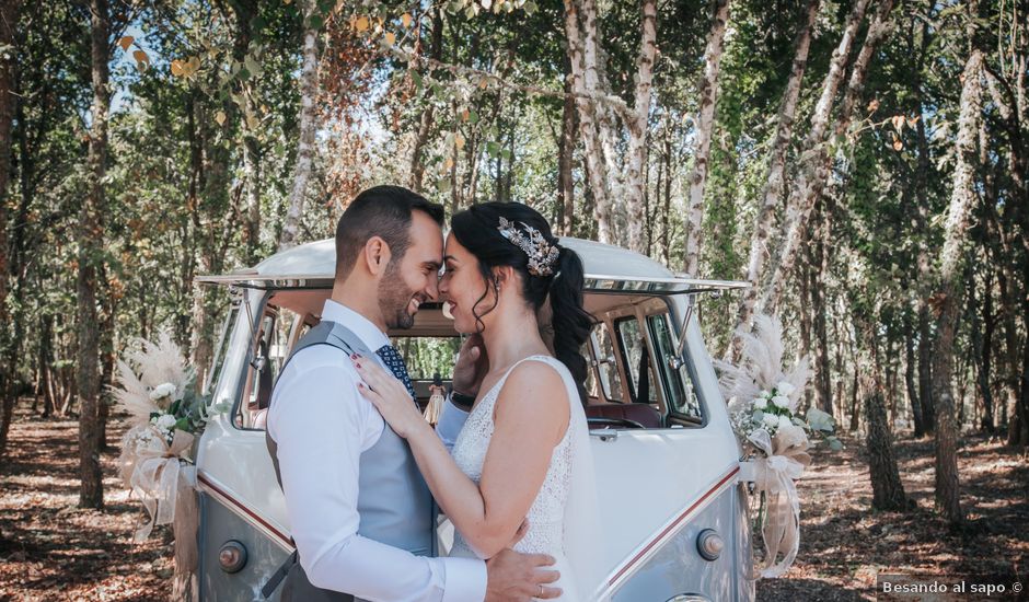 La boda de Andrés y Lucía en Sober (Casco Urbano), Lugo