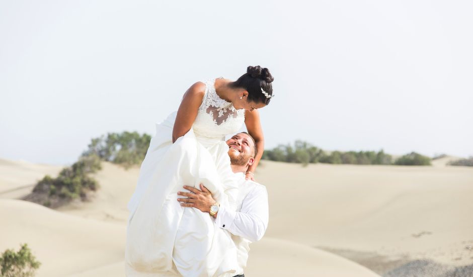 La boda de Jorge y Raquel en Telde, Las Palmas
