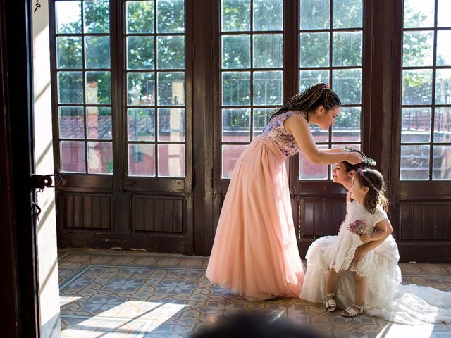 La boda de Iván y Cintia en Sant Cugat Sesgarrigues, Barcelona 2