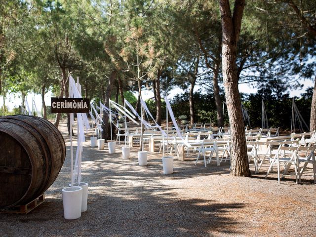 La boda de Iván y Cintia en Sant Cugat Sesgarrigues, Barcelona 11