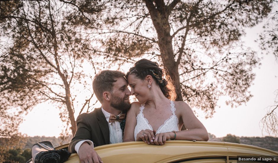 La boda de Arnau y María en Caspe, Zaragoza