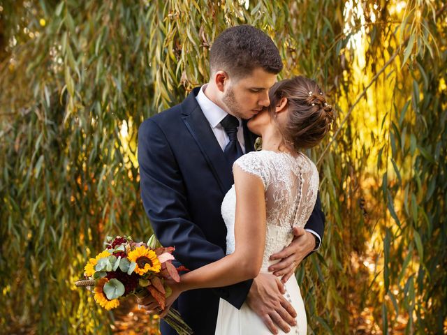 La boda de David y María en Perafita, Barcelona 1