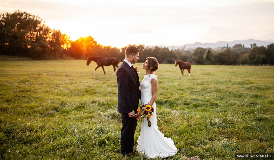 La boda de David y María en Perafita, Barcelona