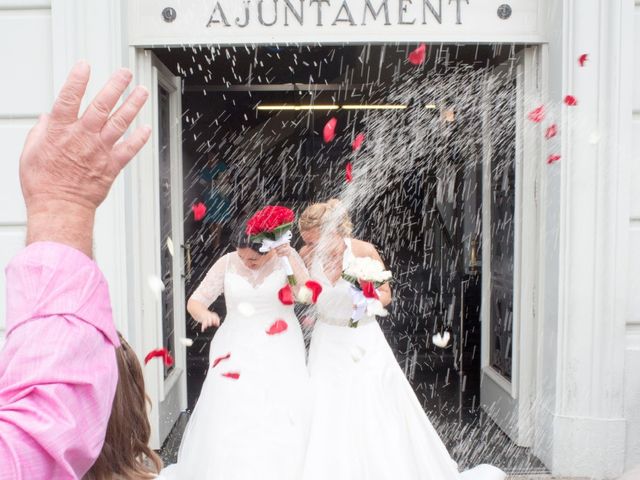 La boda de Olga y Lorena en Santa Coloma De Gramenet, Barcelona 1