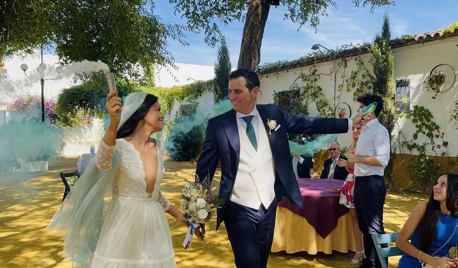 La boda de Pablo  y María  en La Puebla De Los Infantes, Sevilla