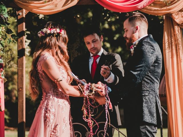 La boda de Juan Carlos y Cinta en Fuenteheridos, Huelva 46