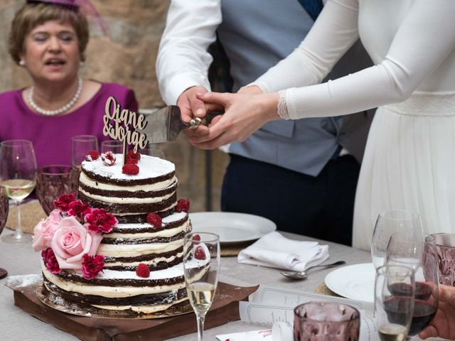 La boda de Jorge y Oiane en Santa Gadea Del Cid, Burgos 45