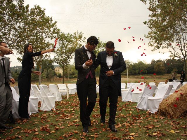 La boda de Victor y Abraham en Sant Quirze Safaja, Barcelona 62