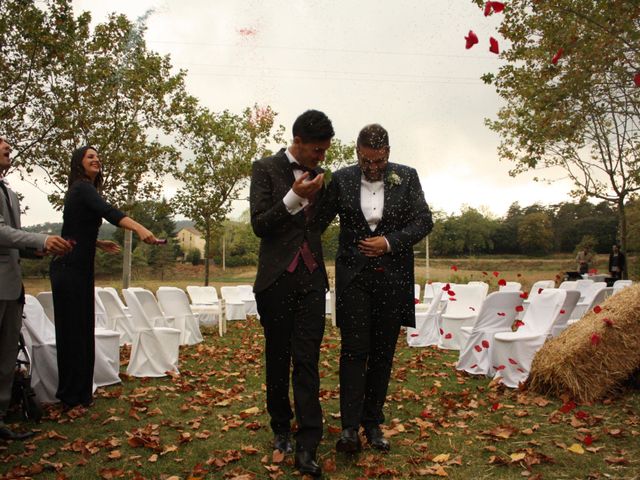 La boda de Victor y Abraham en Sant Quirze Safaja, Barcelona 63