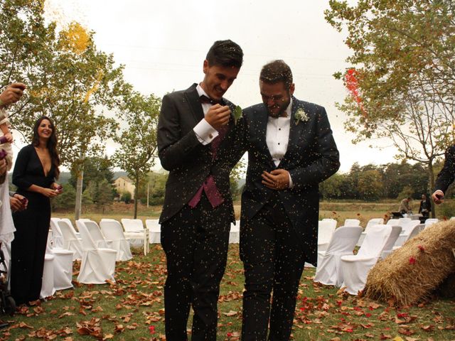 La boda de Victor y Abraham en Sant Quirze Safaja, Barcelona 65