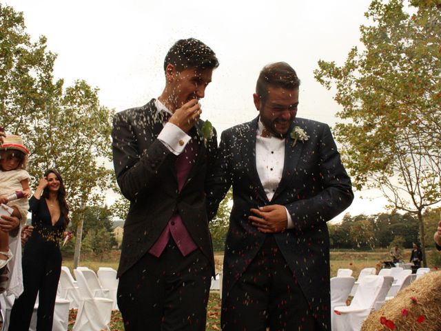 La boda de Victor y Abraham en Sant Quirze Safaja, Barcelona 67