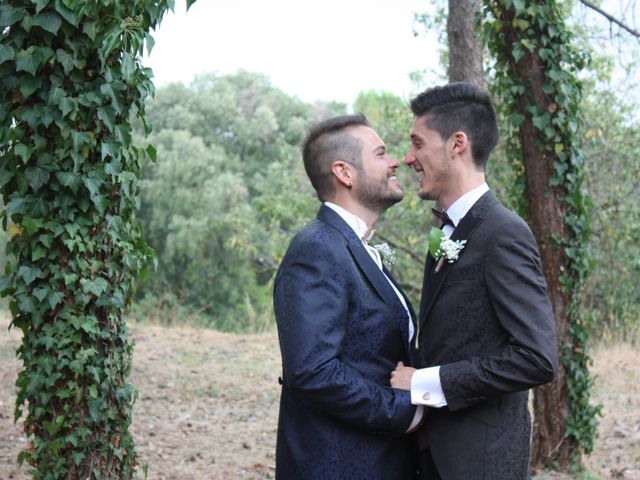 La boda de Victor y Abraham en Sant Quirze Safaja, Barcelona 78