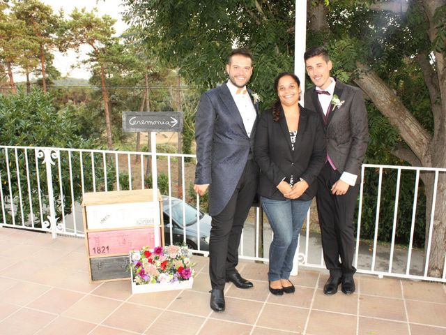 La boda de Victor y Abraham en Sant Quirze Safaja, Barcelona 93