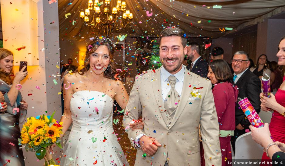 La boda de Carlos y Marta en Valdastillas, Cáceres