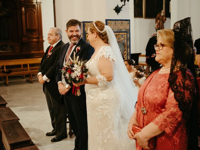 La boda de José Antonio y Carmen en Salteras, Sevilla 40