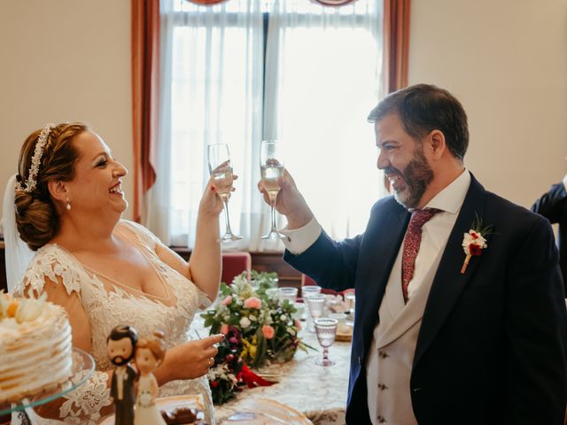 La boda de José Antonio y Carmen en Salteras, Sevilla 124