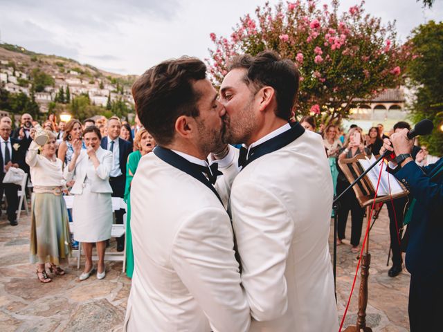 La boda de Gabriel y Alvaro en Granada, Granada 84