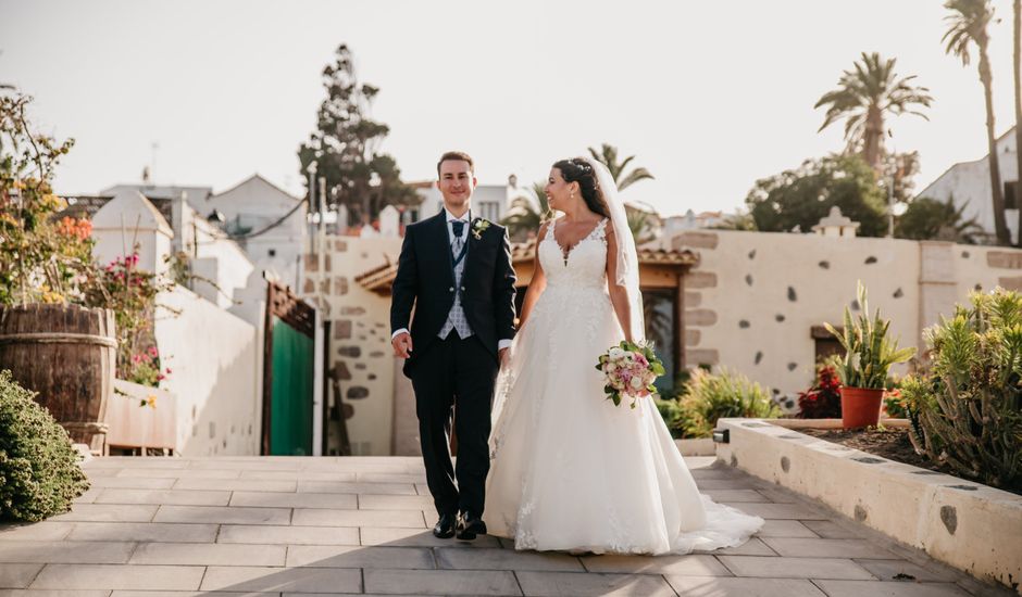 La boda de Josemi  y Aida  en Telde, Las Palmas