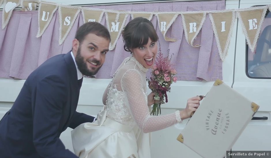 La boda de Jaime y Eva en Sant Gregori (Municipio), Girona