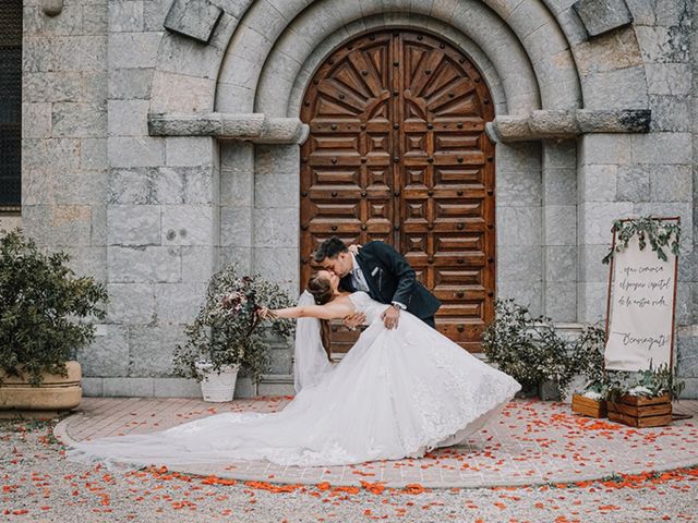 La boda de Jordi  y Nuria en El Collell, Girona 1