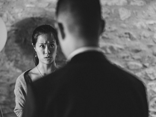 La boda de Martín y Karolina en Sant Gregori (Municipio), Girona 35
