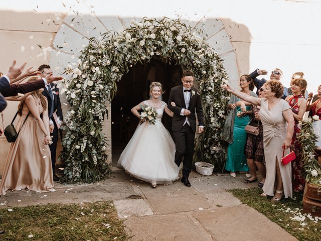 La boda de Martín y Karolina en Sant Gregori (Municipio), Girona 68